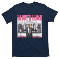 Trump 2024 Take America Back DaddyS Home Trump Pink 2024 T-Shirt