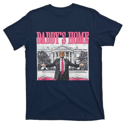 Trump 2024 Take America Back DaddyS Home Trump Pink 2024 T-Shirt