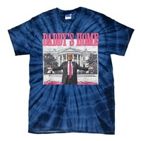 Trump 2024 Take America Back DaddyS Home Trump Pink 2024 Tie-Dye T-Shirt