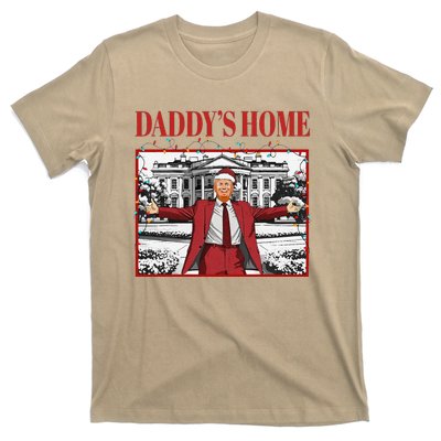 Trump 2024 Take America Back DaddyS Home Trump Christmas T-Shirt