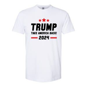 Trump 2024 Take America Back Softstyle CVC T-Shirt