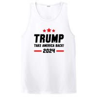 Trump 2024 Take America Back PosiCharge Competitor Tank