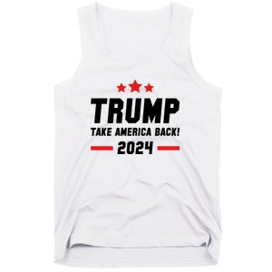 Trump 2024 Take America Back Tank Top