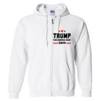 Trump 2024 Take America Back Full Zip Hoodie