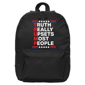 Trump 2024 Take America Back 16 in Basic Backpack