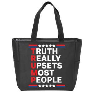 Trump 2024 Take America Back Zip Tote Bag