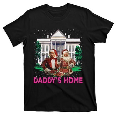 Trump 2024 Take America Back DaddyS Home Christmas T-Shirt