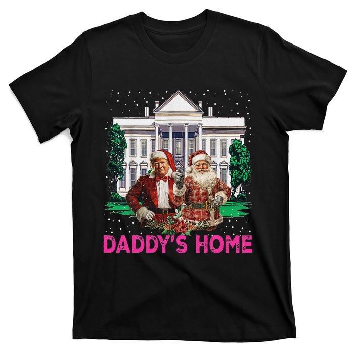 Trump 2024 Take America Back DaddyS Home Christmas T-Shirt