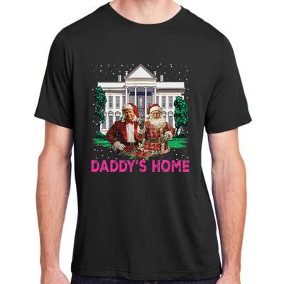 Trump 2024 Take America Back DaddyS Home Christmas Adult ChromaSoft Performance T-Shirt