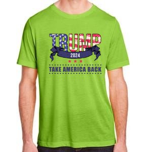 Trump 2024 Take America Back Election Adult ChromaSoft Performance T-Shirt