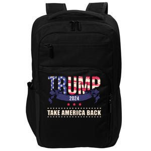 Trump 2024 Take America Back Election Impact Tech Backpack