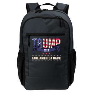 Trump 2024 Take America Back Election Daily Commute Backpack