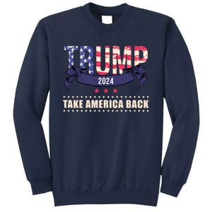 Trump 2024 Take America Back Election Sweatshirt