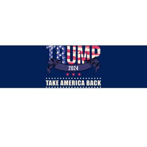 Trump 2024 Take America Back Election Bumper Sticker