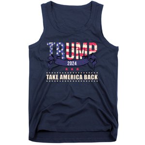 Trump 2024 Take America Back Election Tank Top