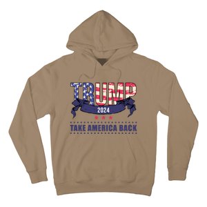 Trump 2024 Take America Back Election Hoodie