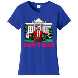 Trump 2024 Take America Back Daddys Home Christmas Women's T-Shirt