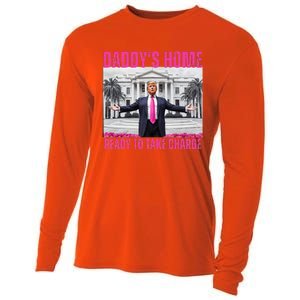 Trump 2024 Take America Back DaddyS Home Cooling Performance Long Sleeve Crew