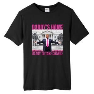 Trump 2024 Take America Back DaddyS Home Tall Fusion ChromaSoft Performance T-Shirt