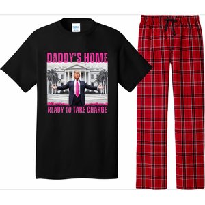 Trump 2024 Take America Back DaddyS Home Pajama Set