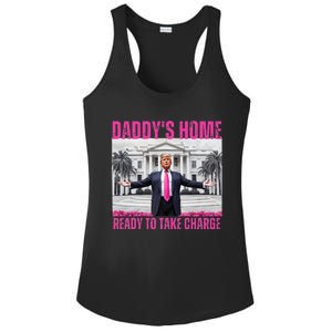 Trump 2024 Take America Back DaddyS Home Ladies PosiCharge Competitor Racerback Tank