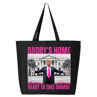 Trump 2024 Take America Back DaddyS Home 25L Jumbo Tote