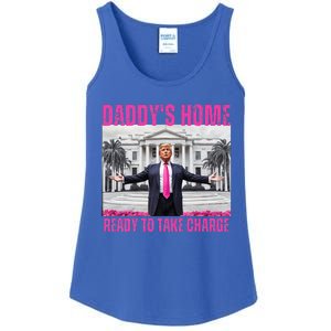 Trump 2024 Take America Back DaddyS Home Ladies Essential Tank