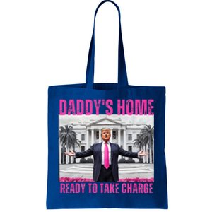 Trump 2024 Take America Back DaddyS Home Tote Bag