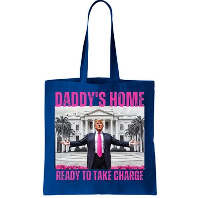 Trump 2024 Take America Back DaddyS Home Tote Bag