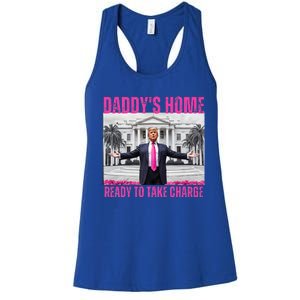 Trump 2024 Take America Back DaddyS Home Women's Racerback Tank