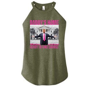 Trump 2024 Take America Back DaddyS Home Women's Perfect Tri Rocker Tank