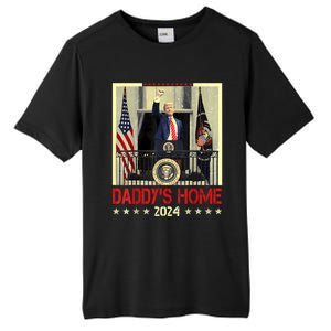 Trump 2024 Take America Back DaddyS Home Trump 2024 Tall Fusion ChromaSoft Performance T-Shirt