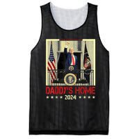 Trump 2024 Take America Back DaddyS Home Trump 2024 Mesh Reversible Basketball Jersey Tank