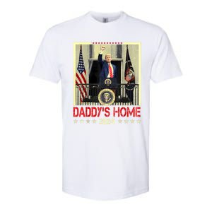 Trump 2024 Take America Back DaddyS Home Trump 2024 Softstyle CVC T-Shirt