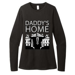 Trump 2024 Take America Back DaddyS Home Trump Womens CVC Long Sleeve Shirt