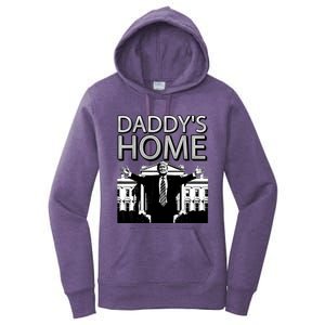 Trump 2024 Take America Back DaddyS Home Trump Women's Pullover Hoodie