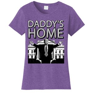 Trump 2024 Take America Back DaddyS Home Trump Women's T-Shirt