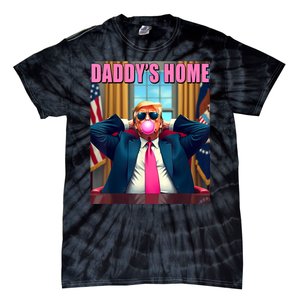 Trump 2024 Take America Back Daddys Home Tie-Dye T-Shirt