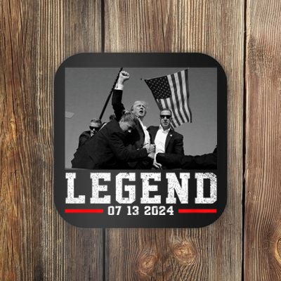 Trump 2024 Trump Shooting President Legend Coaster