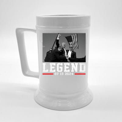 Trump 2024 Trump Shooting President Legend Beer Stein