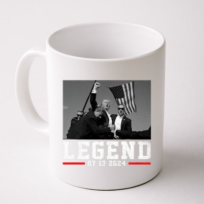 Trump 2024 Trump Shooting President Legend Coffee Mug