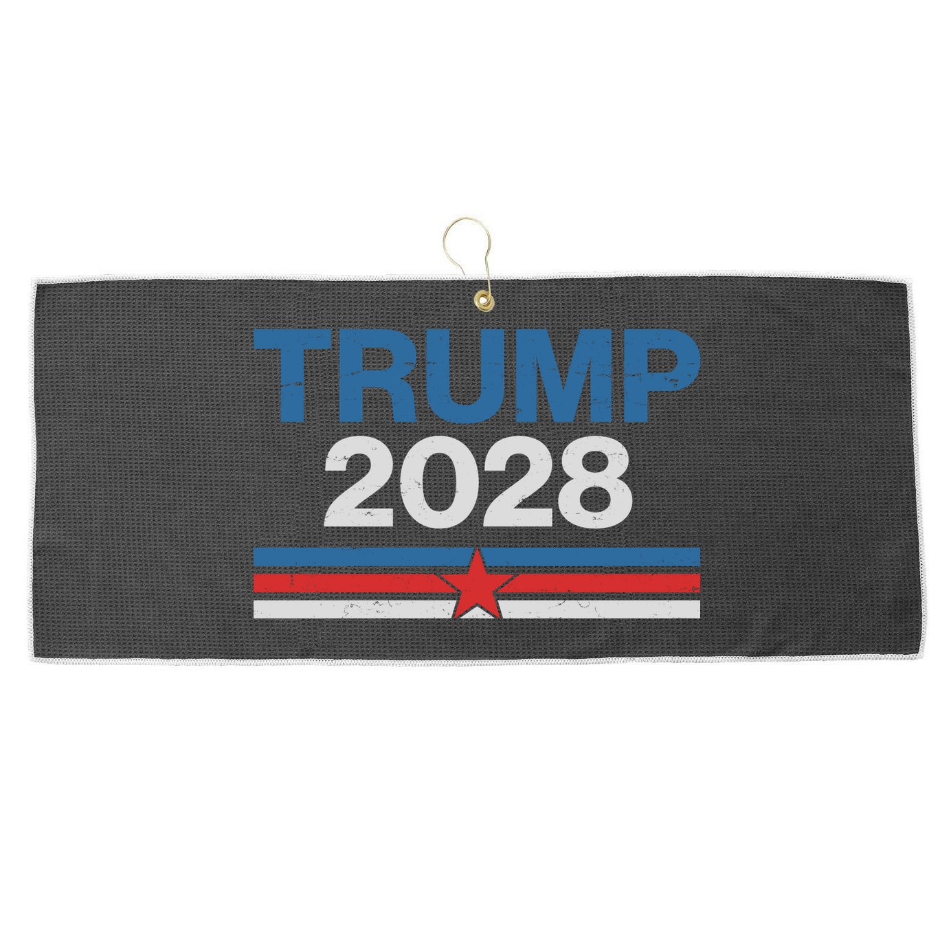 Trump 2028 Large Microfiber Waffle Golf Towel