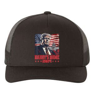 Trump 2024 Take America Back Daddys Home Yupoong Adult 5-Panel Trucker Hat