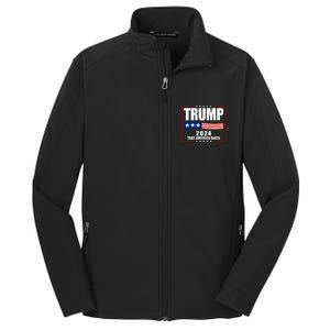 Trump 2024 Take America Back Core Soft Shell Jacket