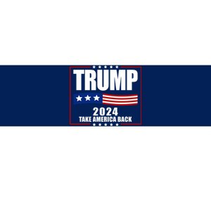 Trump 2024 Take America Back Bumper Sticker