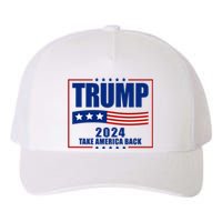 Trump 2024 Take America Back Yupoong Adult 5-Panel Trucker Hat