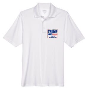 Trump 2024 Take America Back Men's Origin Performance Pique Polo