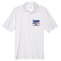 Trump 2024 Take America Back Men's Origin Performance Pique Polo