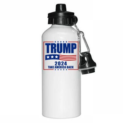 Trump 2024 Take America Back Aluminum Water Bottle 