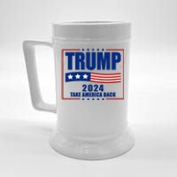 Trump 2024 Take America Back Beer Stein